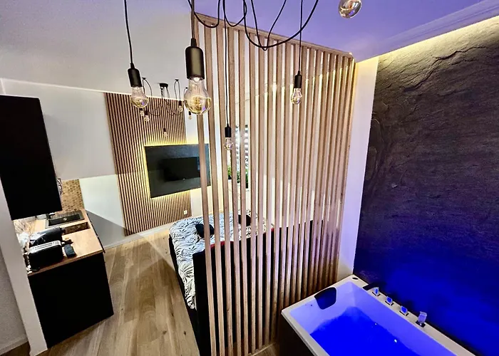Appartement Ocean Black Jacuzzi Cracovie
